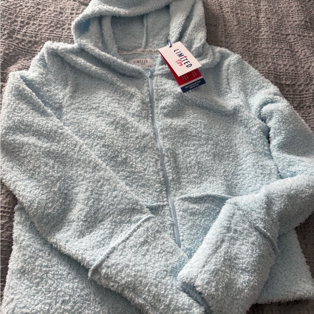 Limited Too Sky Blue Fleece hoodie